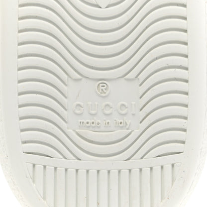 Gucci Calfskin Web Pearl Studded Womens Ace Sneakers 36.5 White 7 of 10