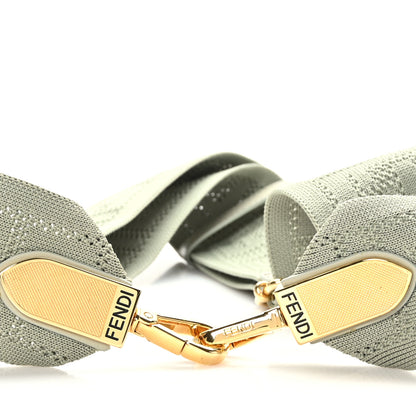 Fendi Canvas Calfskin FF Adjustable Strap You Green Tea 3 of 4