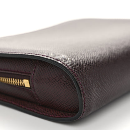 Louis Vuitton Taiga Baikal Pochette Acajou 8 of 9