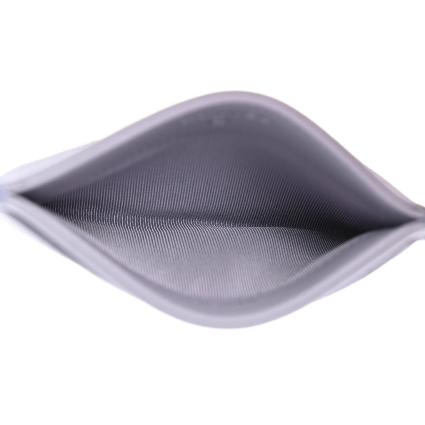 Caviar Quilted Card Holder Light Purple