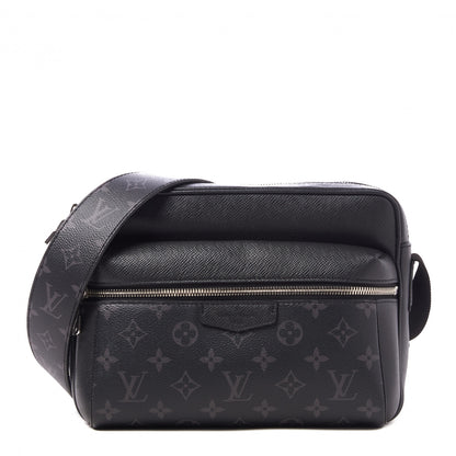 Louis Vuitton Taiga Monogram Eclipse Outdoor Messenger Black 1 of 8
