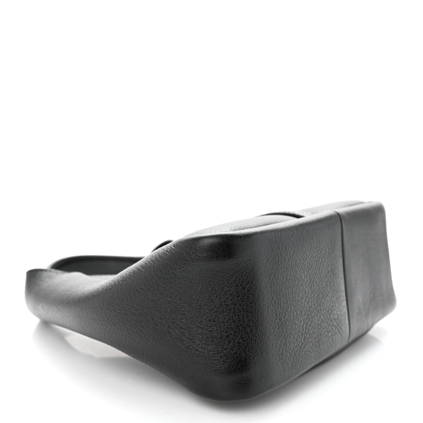 Grained Calfskin Mini G-Lock Hobo Black