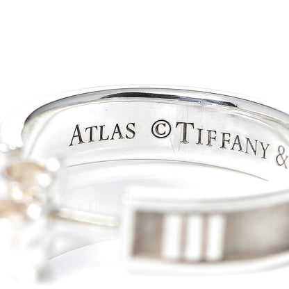 Tiffany Sterling Silver Atlas Hoop Earrings 4 of 5