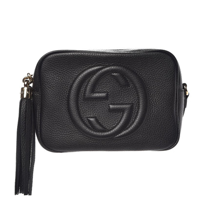 Gucci Pebbled Calfskin Small Soho Disco Bag Black 1 of 8