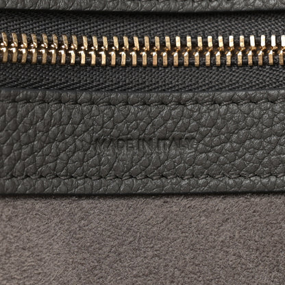Celine Soft Grained Calfskin Medium Belt Cabas Phantom Grey 7 of 10