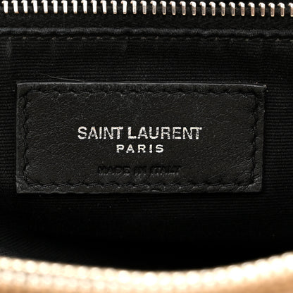 Saint Laurent Calfskin Y Quilted Monogram Large Loulou Shopper Nude Powder 8 of 16