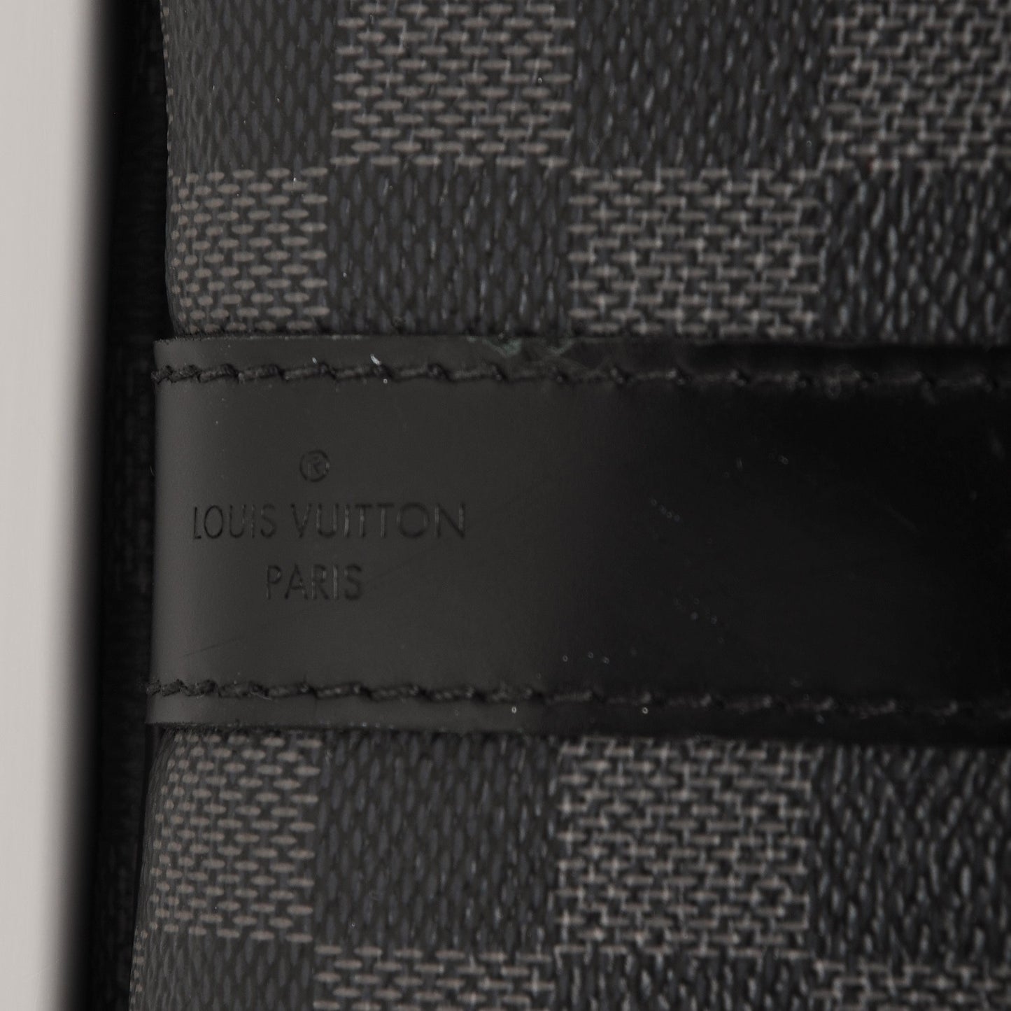 Damier Graphite Keepall Bandouliere 55