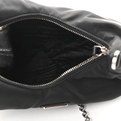 Prada Tessuto Nylon Saffiano Re-Edition 2006 Shoulder Bag Black 5 of 11