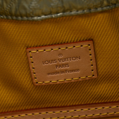 Louis Vuitton Jacquard Quilted Monogram Limelight Clutch GM Perle 6 of 6