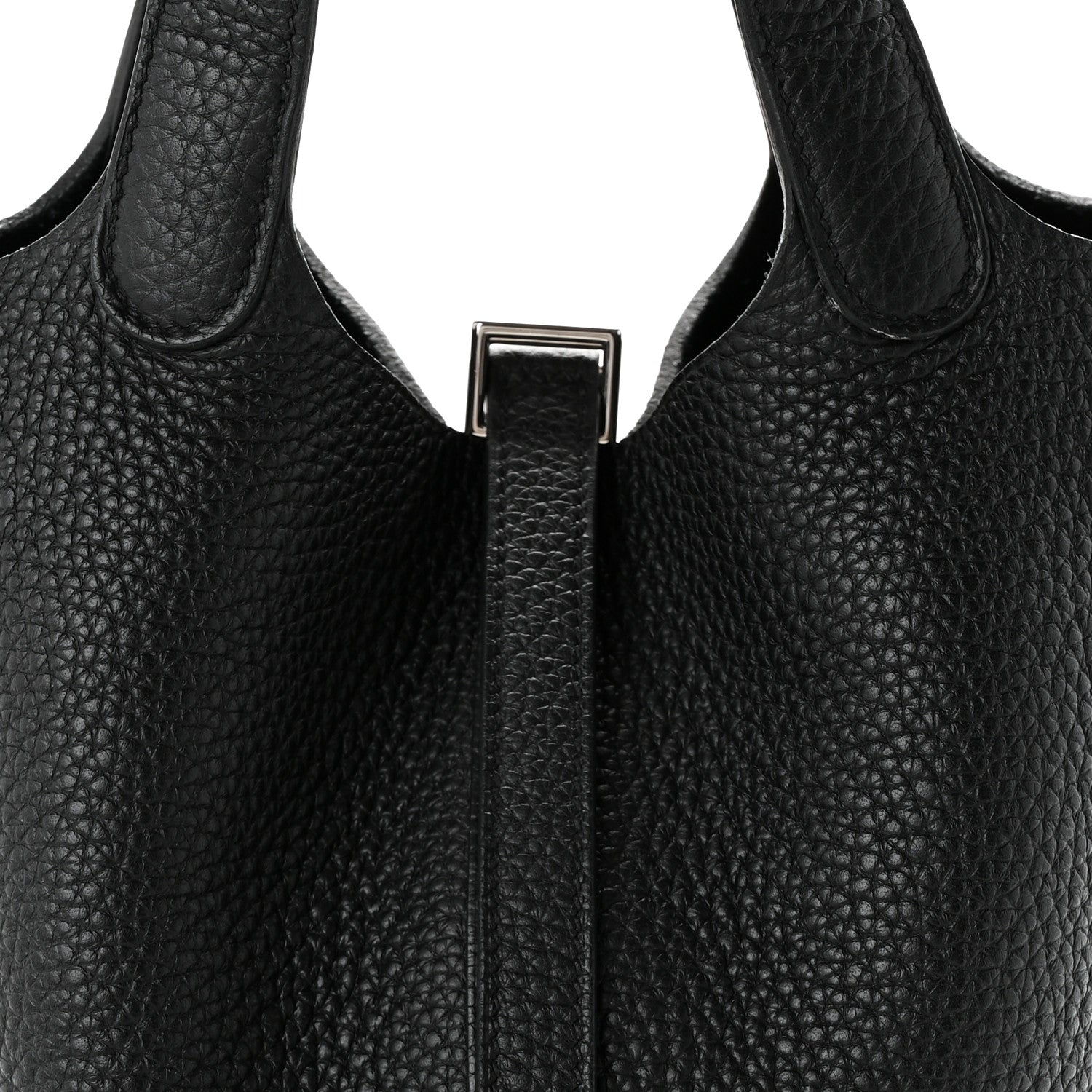 Hermes Taurillon Clemence Picotin Lock 18 PM Black 8 of 11