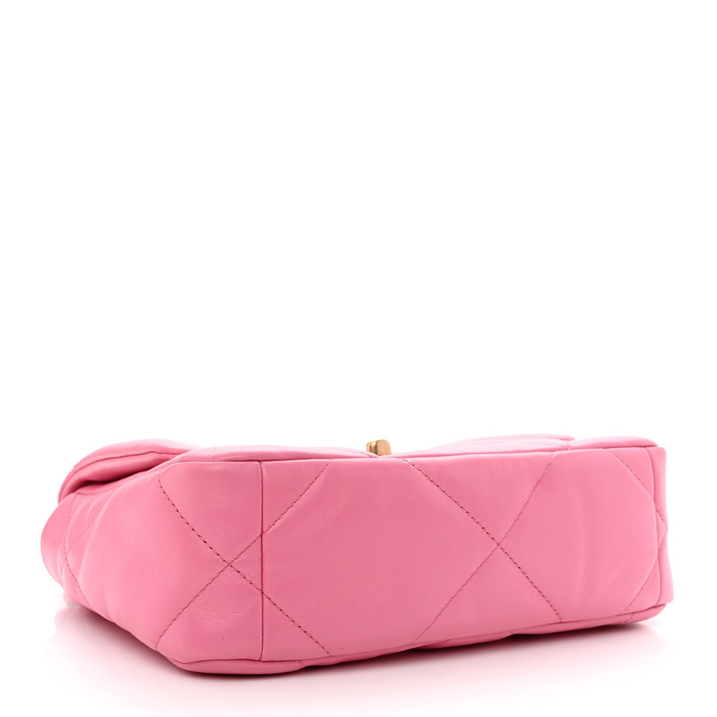 Lambskin Quilted Medium Chanel 19 Flap Pink