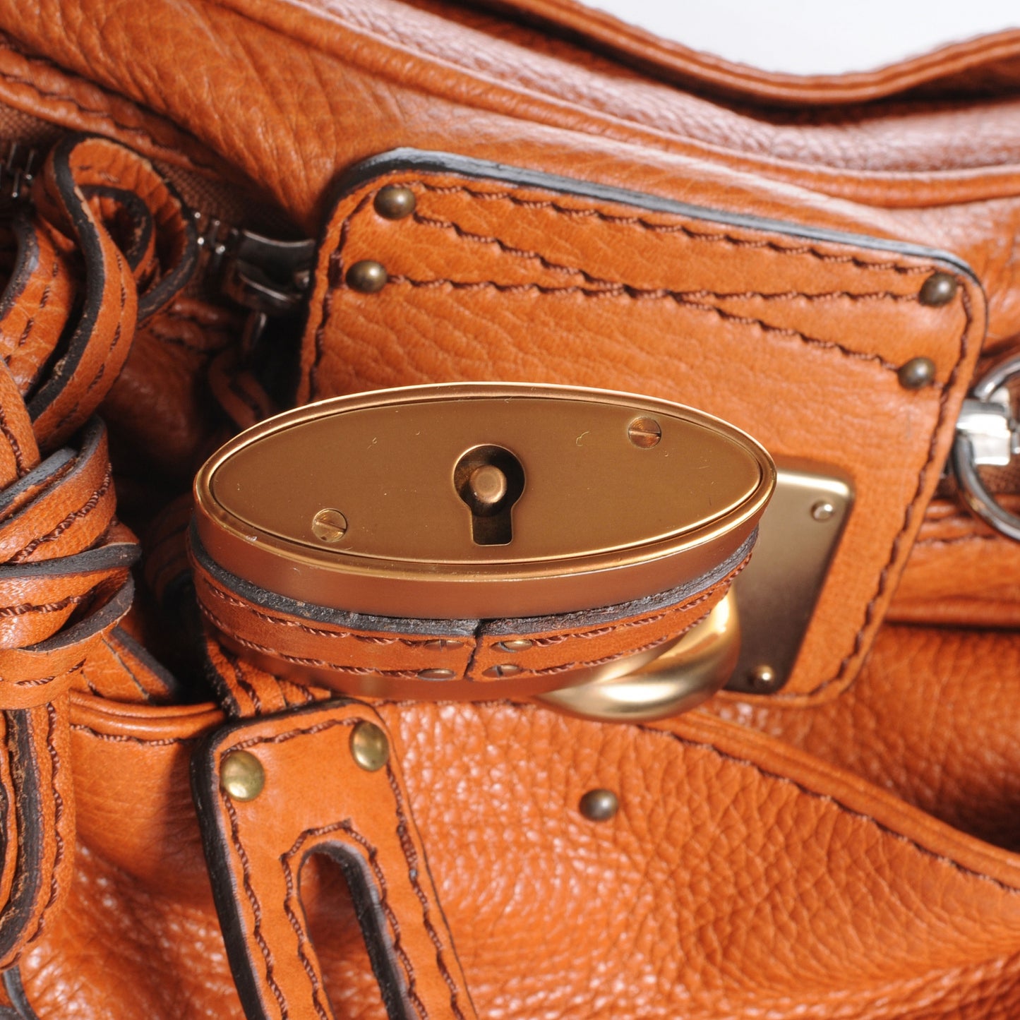Leather Paddington Bowler Whiskey