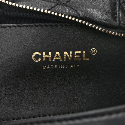 Chanel Lambskin Quilted Mini Bow Bag Black 6 of 10