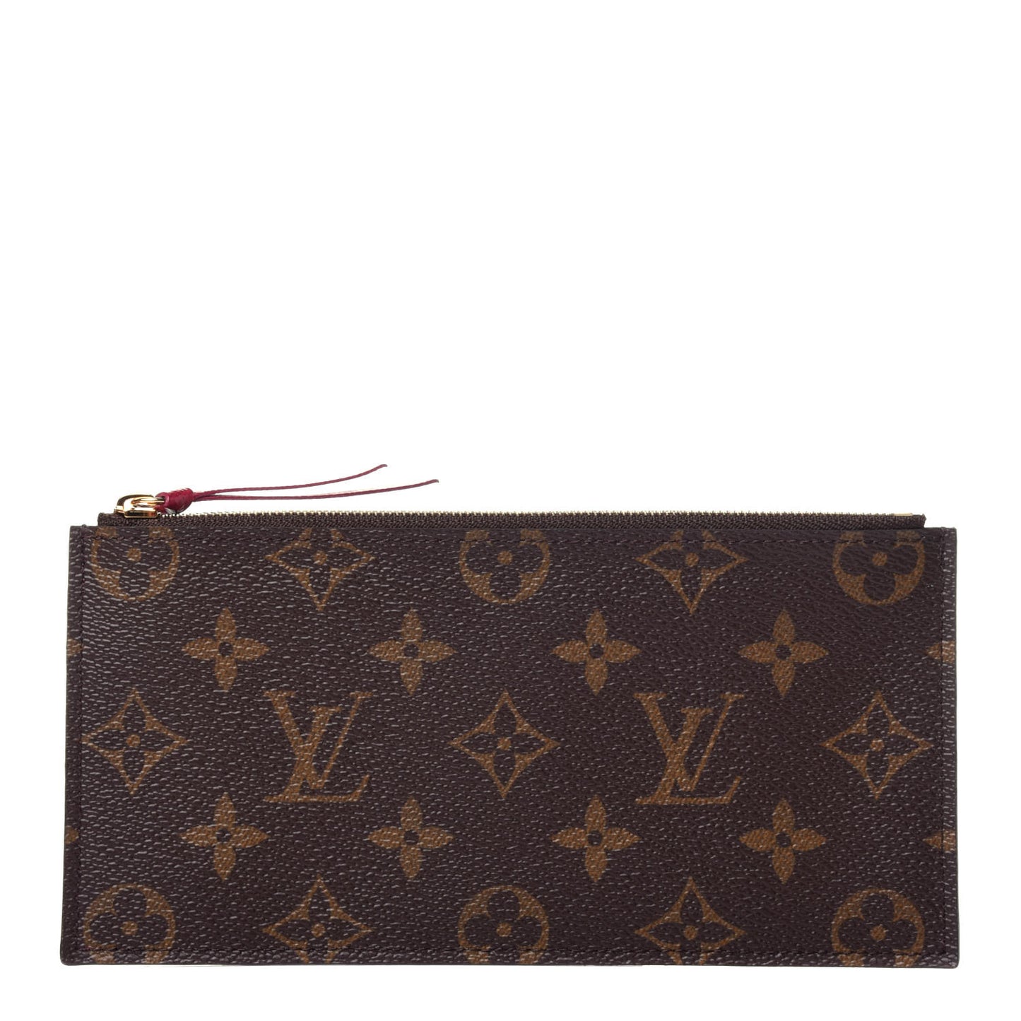 Monogram Pochette Felicie Chain Wallet Fuchsia