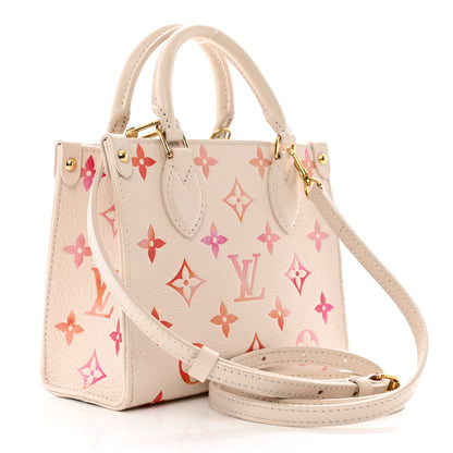 Louis Vuitton Empreinte Monogram Onthego BB Sunrise Aquarelle 3 of 8