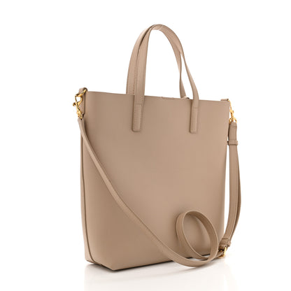 Saint Laurent Calfskin Toy Shopping Tote Nude Powder 3 of 11