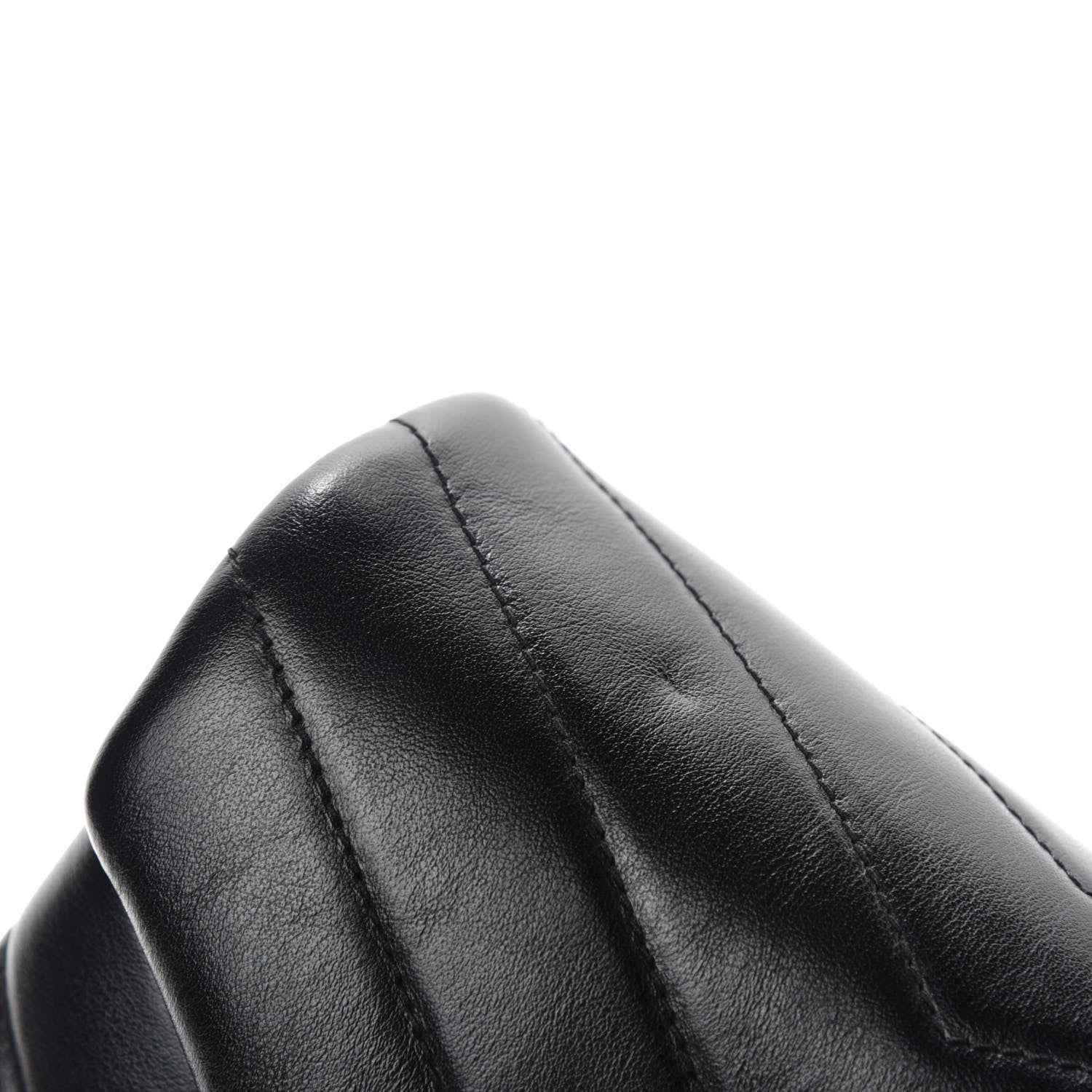 Saint Laurent Calfskin Y Quilted Monogram Toy Loulou Crossbody Bag Black 8 of 13