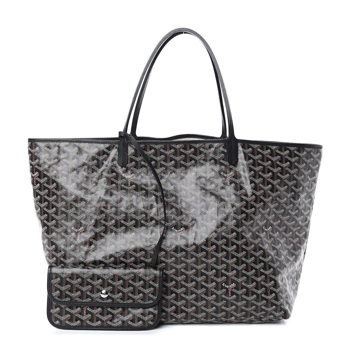 Goyard Goyardine Saint Louis GM Black 1 of 8
