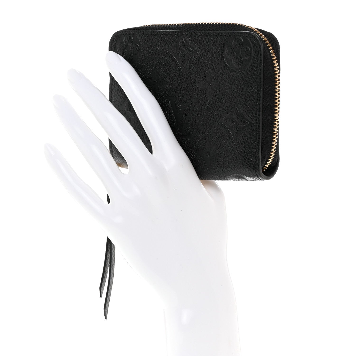 Louis Vuitton LOUIS VUITTON Empreinte Zippy Coin Purse Black 2 of 6