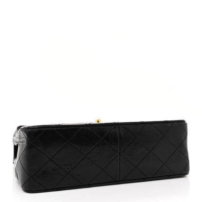 Chanel Lambskin Quilted Mini Square Flap Black 4 of 14