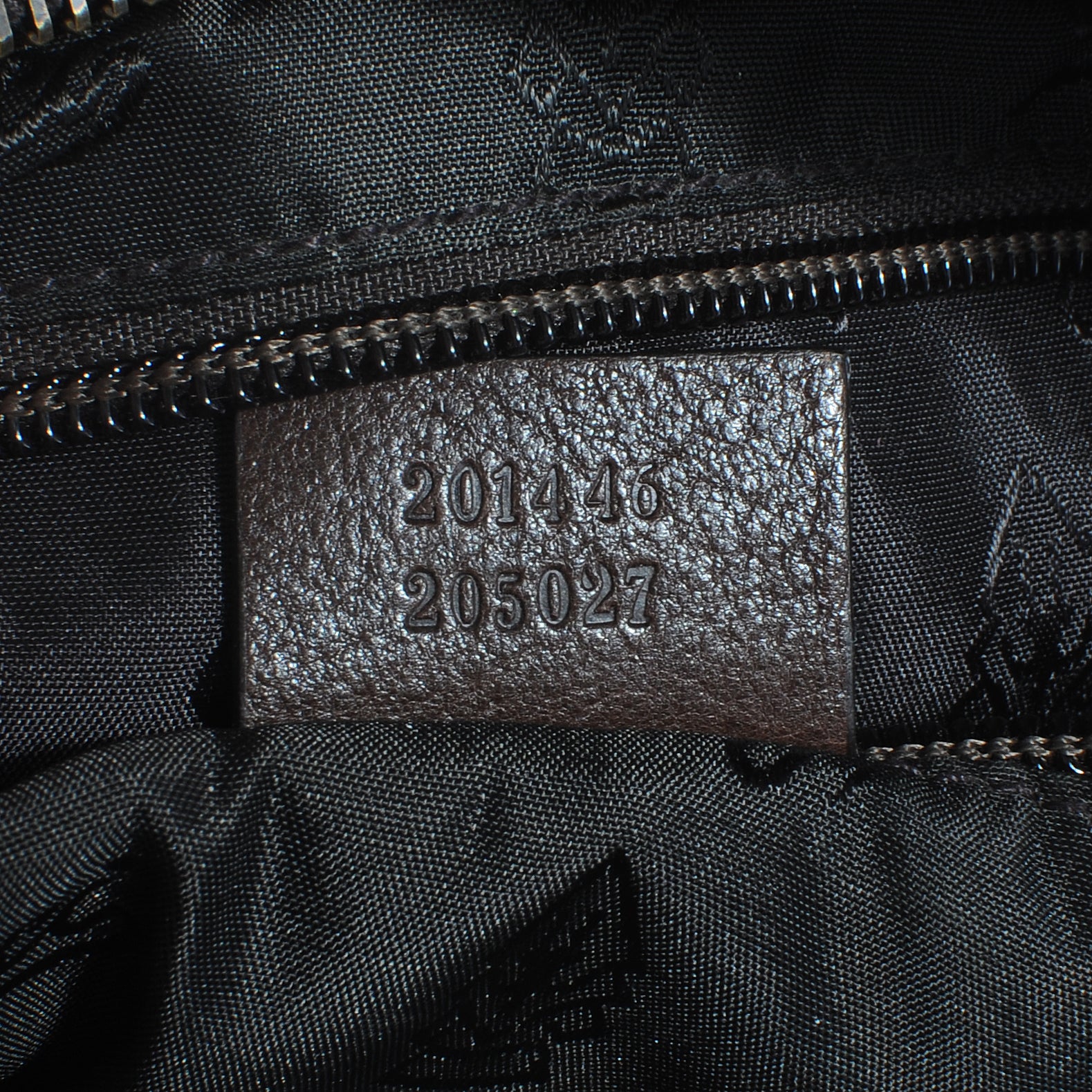 Gucci Monogram Medium Flat Messenger Bag Dark Brown 8 of 9