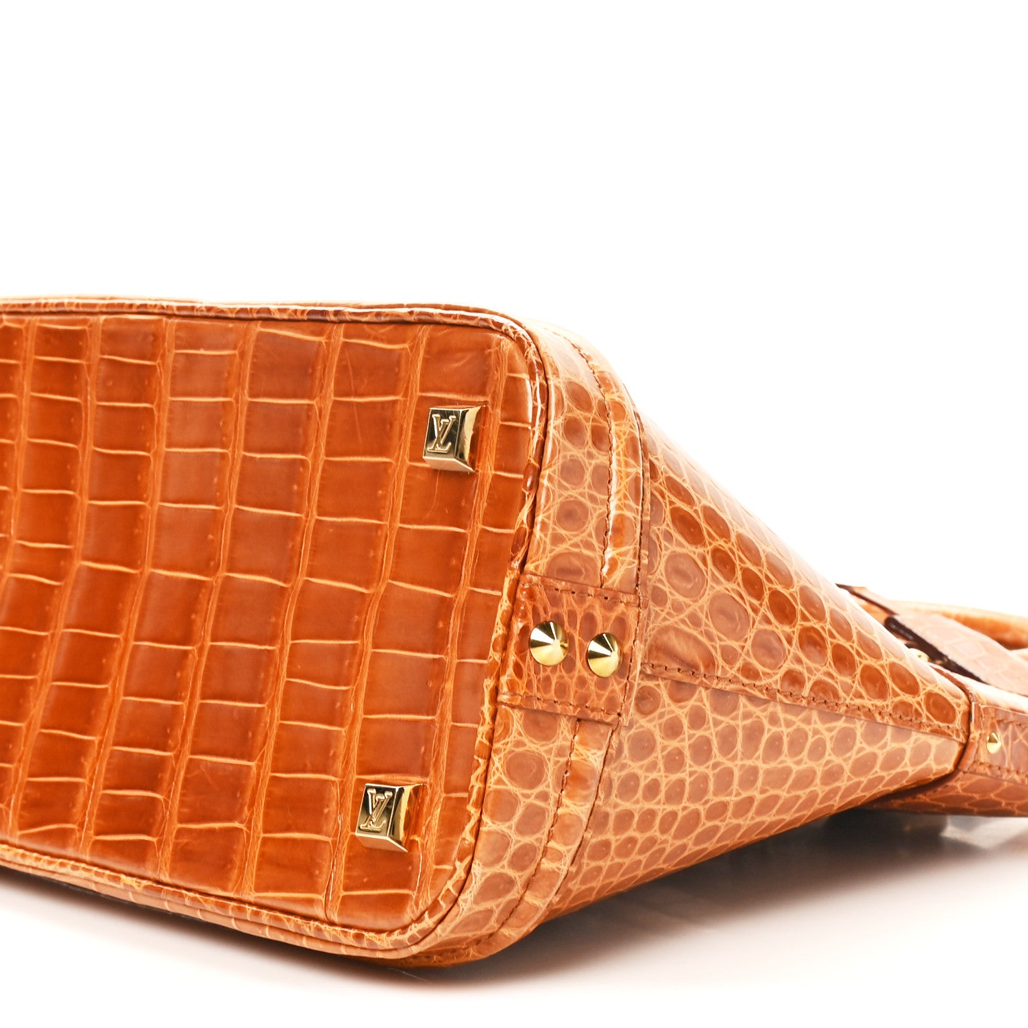 Louis Vuitton Crocodile Lockit PM Brown 9 of 9