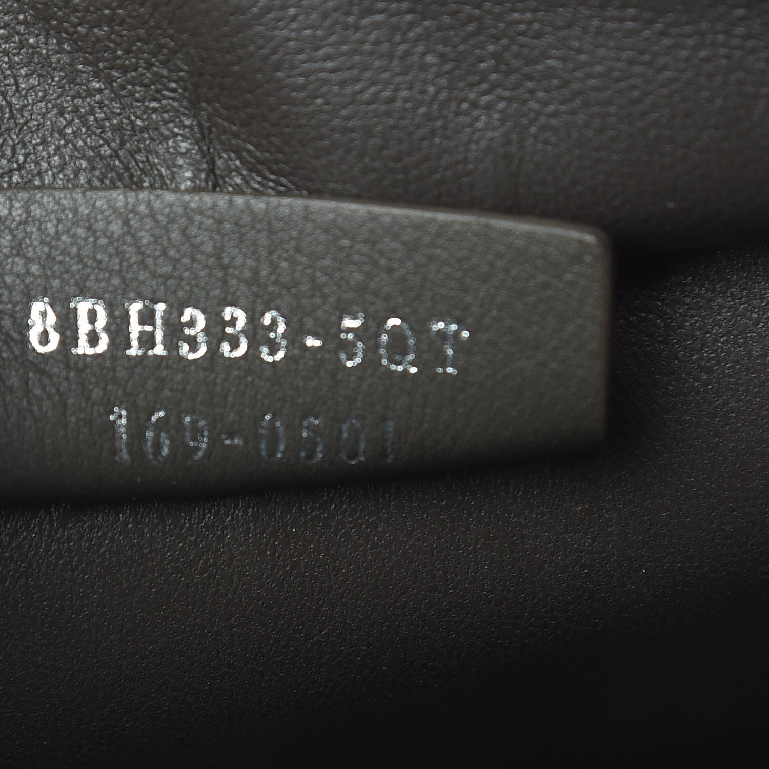 Fendi Vitello Dolce Mini 3jours Tote Carbone 7 of 18