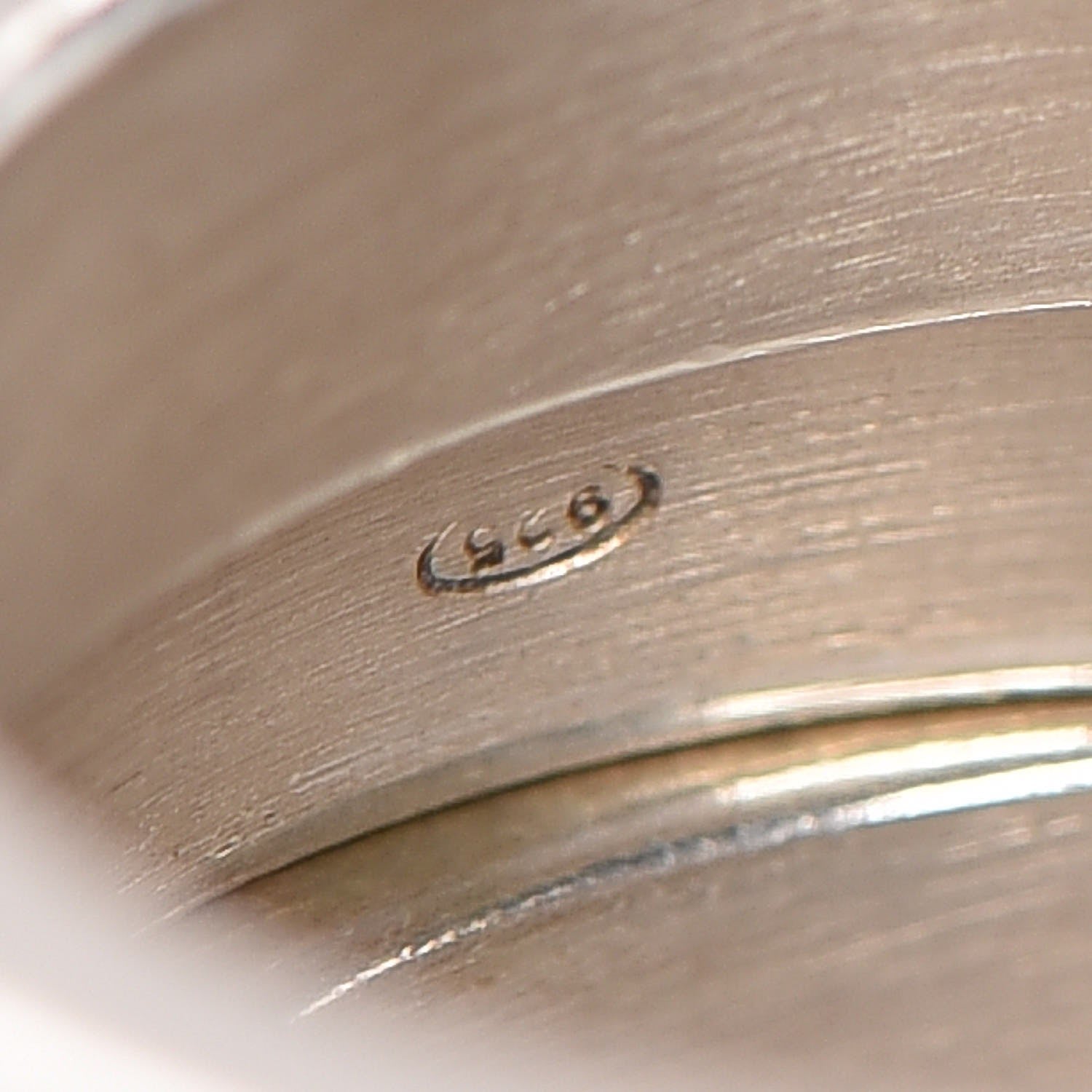 Gucci Sterling Silver Stackable Rings 52 6 4 of 7