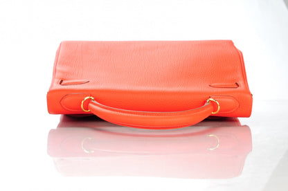 Hermes Togo Kelly Retourne 32 Capucine 13 of 28