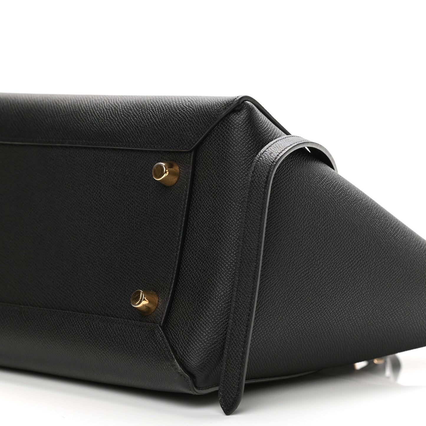 Grained Calfskin Mini Belt Bag Black