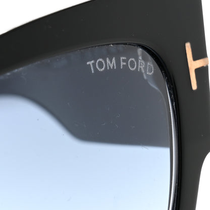 Tom Ford Acetate Anoushka Cat Eye Sunglasses TF371 Black 7 of 7