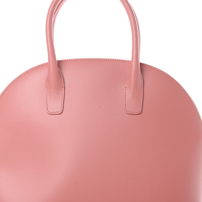 Mansur Gavriel Calfskin Top Handle Rounded Bag Blush 7 of 13