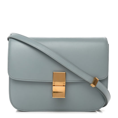 Celine Box Calfskin Medium Classic Box Flap Bag Zinc 1 of 10