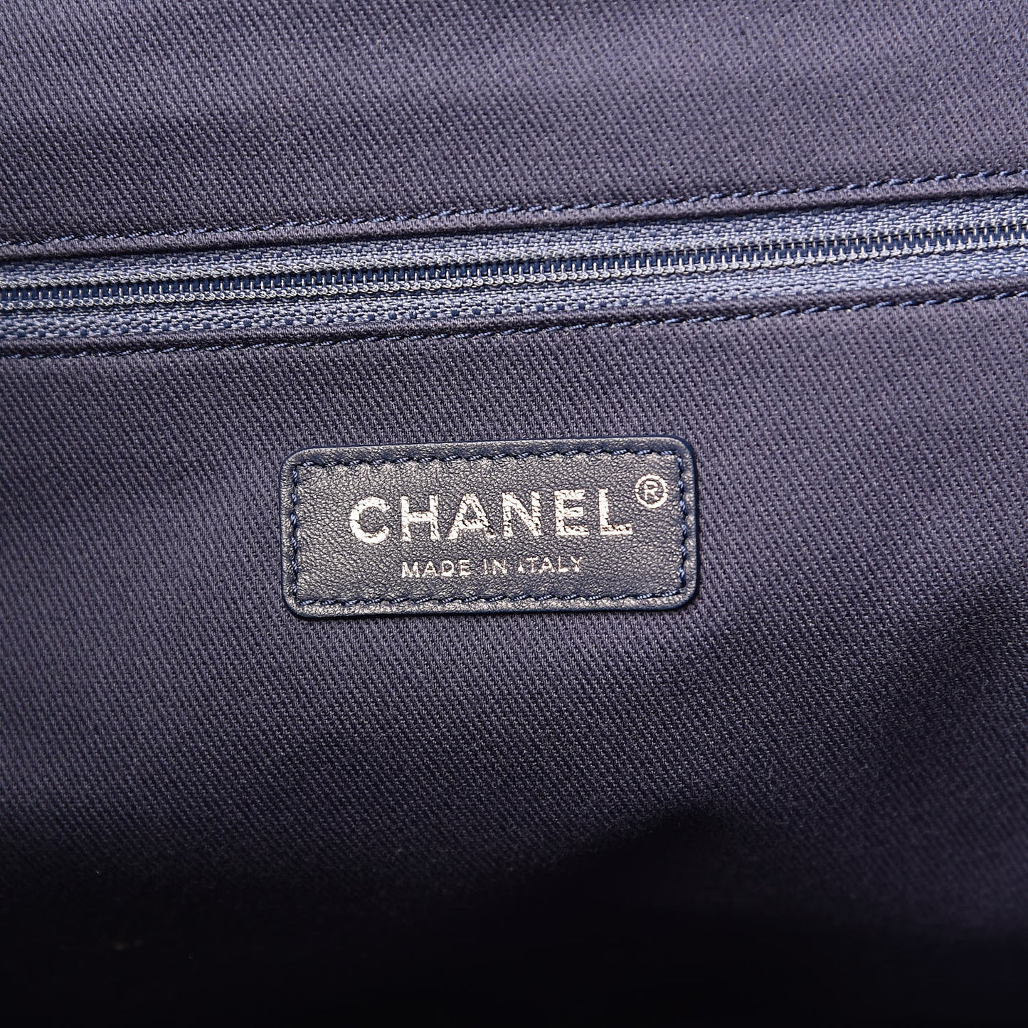 Canvas Large Deauville Backpack Blue