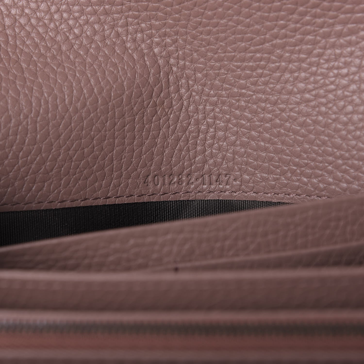 Gucci Cellarius Calfskin GG Marmont Chain Wallet Rosy Phard 9 of 11