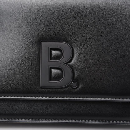 Balenciaga Smooth Calfskin B Wallet on Chain Black 7 of 10