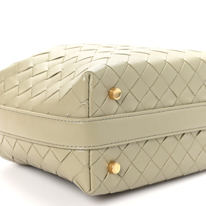 Bottega Veneta Calfskin Nappa Intrecciato Mini Wallace Travertine 8 of 9