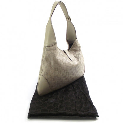 Gucci Guccissima Medium Jackie O Bouvier Hobo Off White 3 of 11