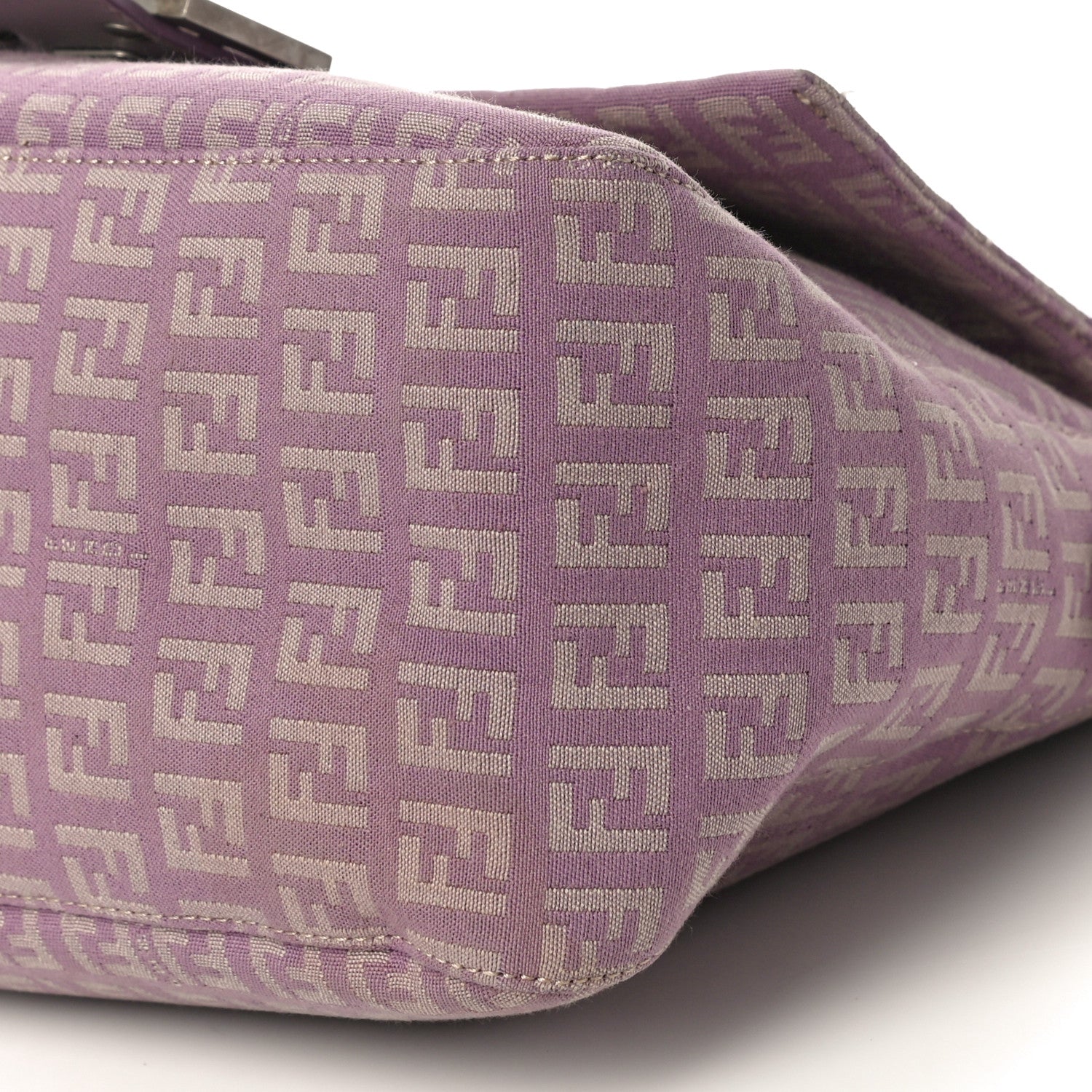 Fendi Zucchino Mama Baguette Lilla 10 of 10