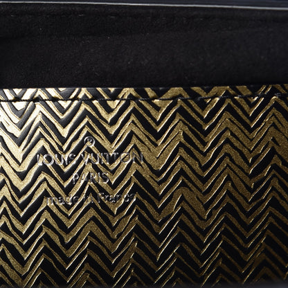 Louis Vuitton Epi Chevron Printed Twist Shoulder Bag PM Gold 6 of 6