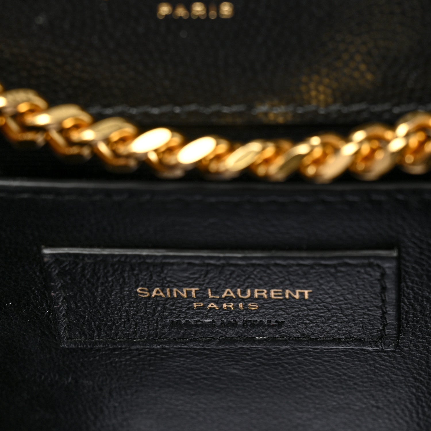 Saint Laurent Grain De Poudre Small Monogram Kate Satchel Black 5 of 8