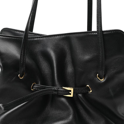 Prada Nappa Small Dada Shoulder Bag Black 7 of 9