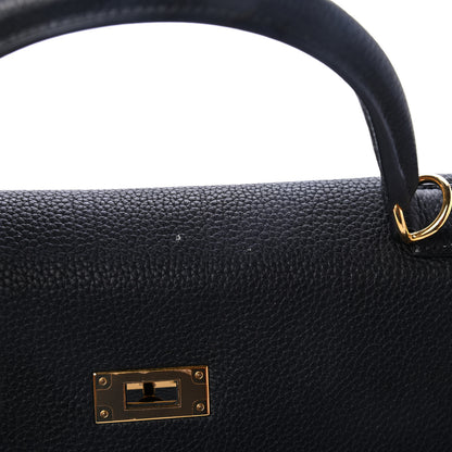 Hermes Togo Kelly Retourne 32 Black 10 of 11
