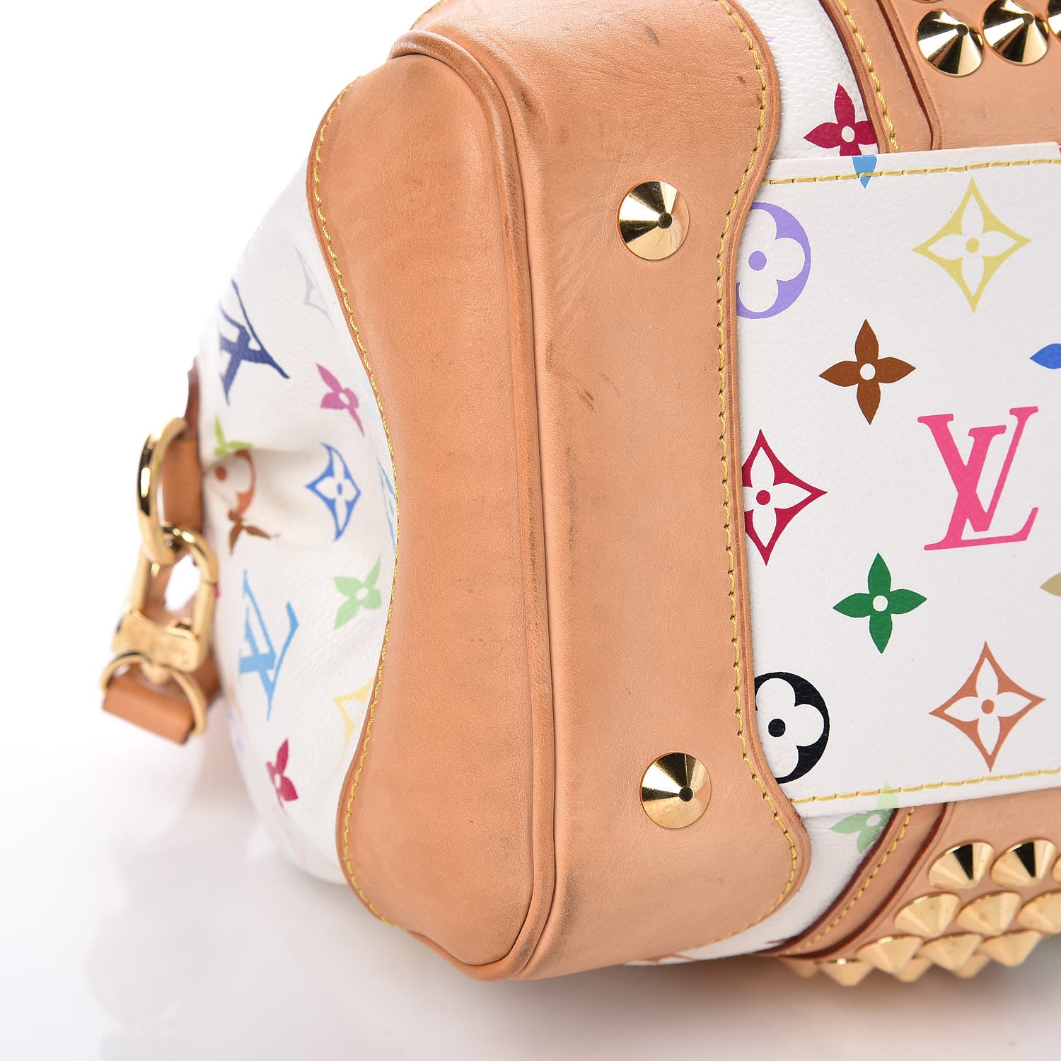 Louis Vuitton Monogram Multicolor Courtney MM White 14 of 23
