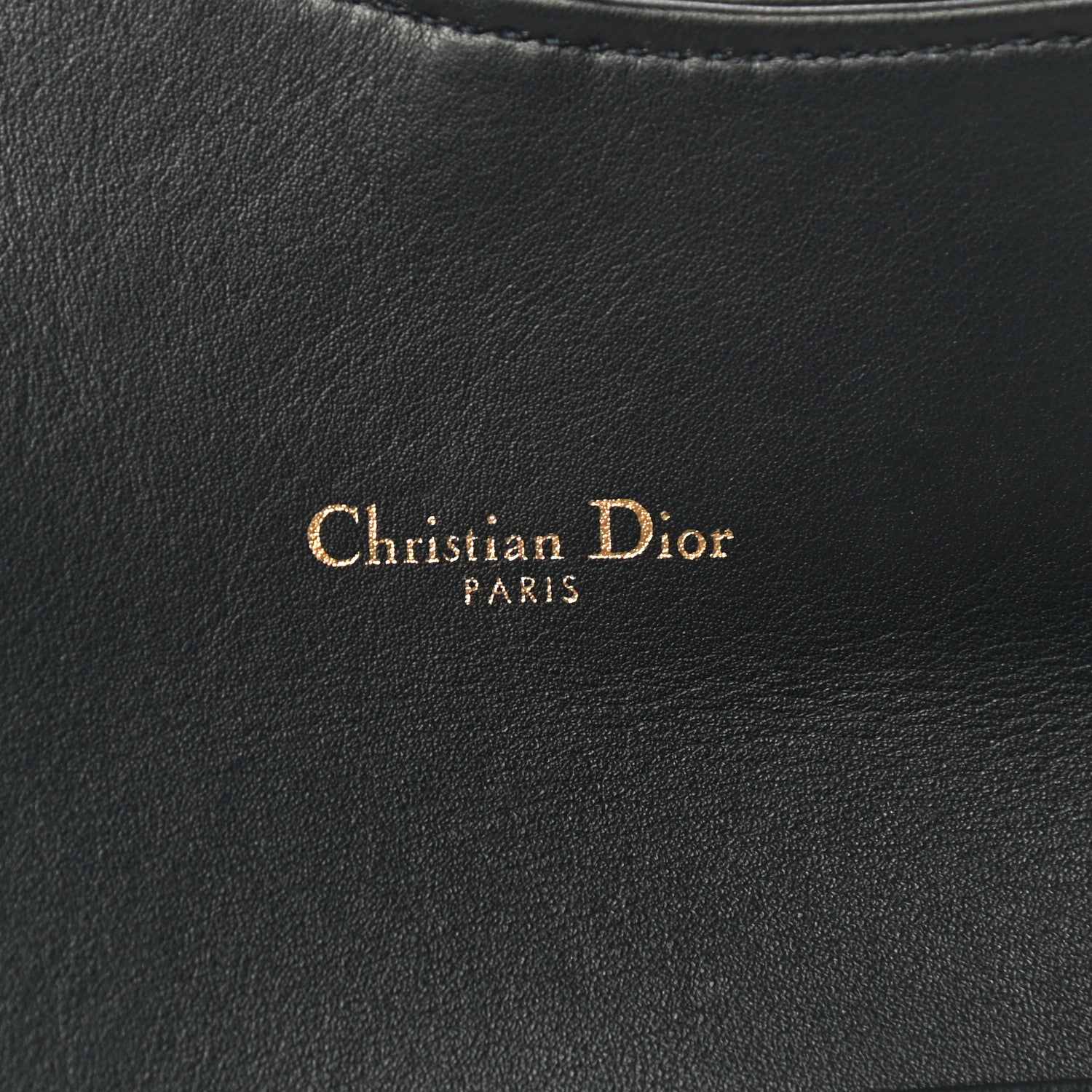 Christian Dior Oblique Saddle Chain Long Wallet Blue 9 of 17