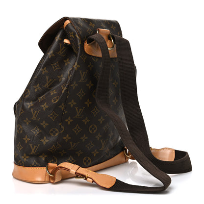 Louis Vuitton Monogram Montsouris GM Backpack 3 of 9