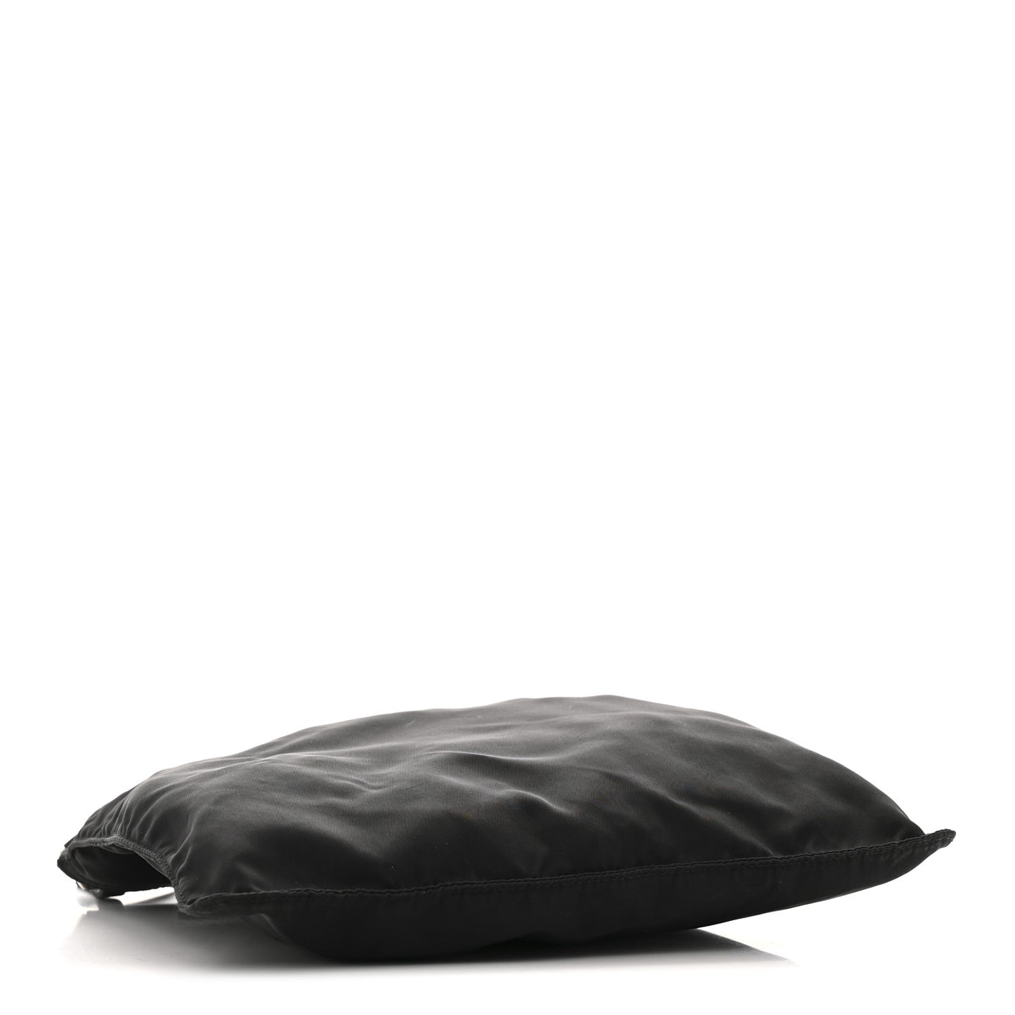 Nylon Vela Flat Messenger Bag Black