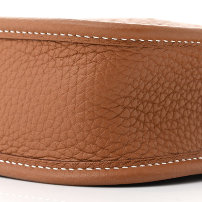 Hermes Taurillon Clemence Evelyne TPM Gold 10 of 11