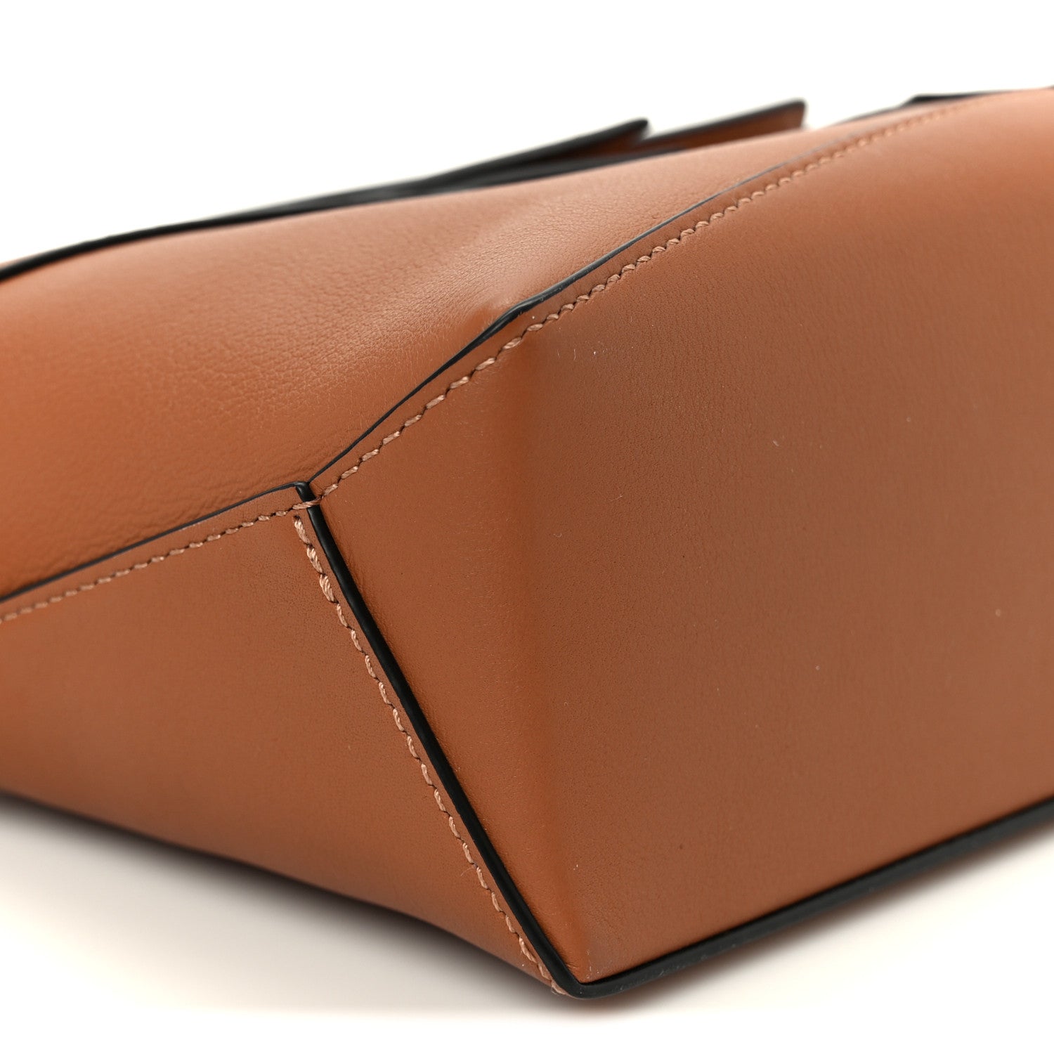 Loewe Calfskin Mini Puzzle Bag Tan 10 of 11