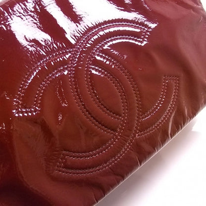 Chanel Patent Classic Flap Bordeaux Burgundy 6 of 12